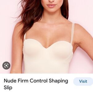 Debenhams
Nude Firm Control Shaping Slip new with tags size 36C